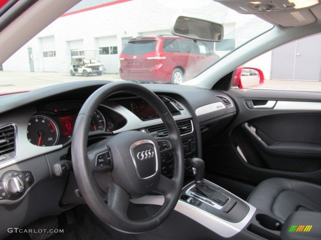 2010 A4 2.0T quattro Sedan - Brilliant Red / Black photo #10