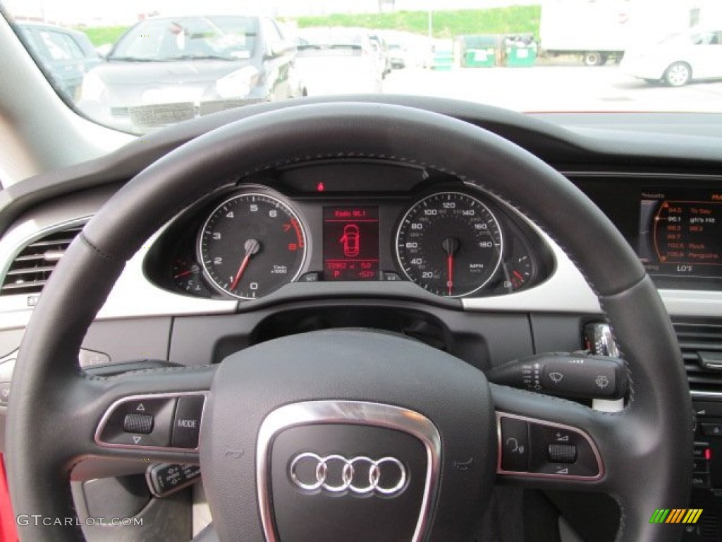 2010 A4 2.0T quattro Sedan - Brilliant Red / Black photo #16