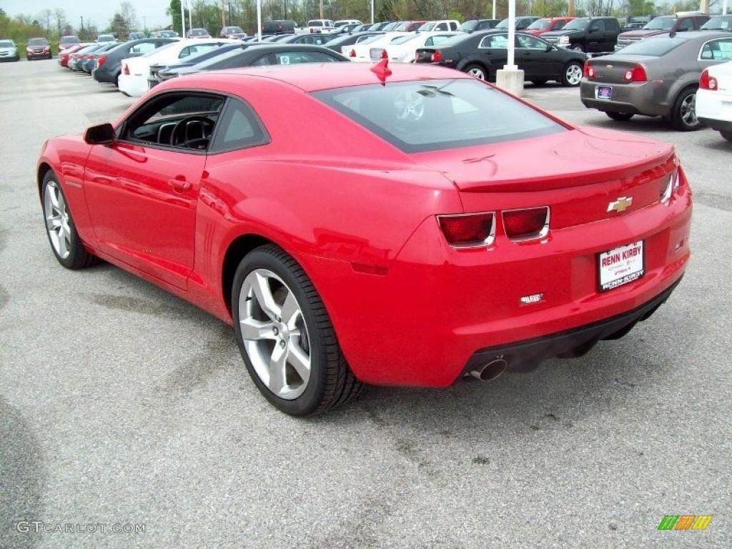 2012 Camaro SS/RS Coupe - Victory Red / Black photo #2