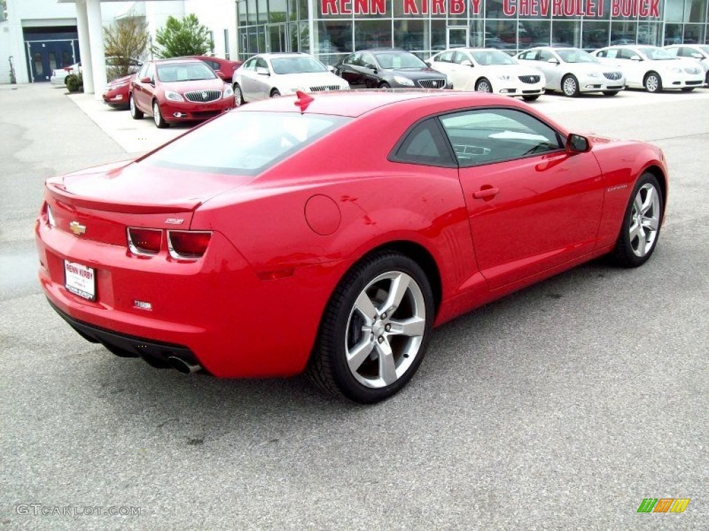 2012 Camaro SS/RS Coupe - Victory Red / Black photo #11