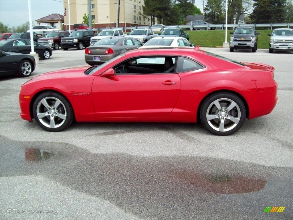 2012 Camaro SS/RS Coupe - Victory Red / Black photo #12