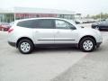 2012 Silver Ice Metallic Chevrolet Traverse LS AWD  photo #3