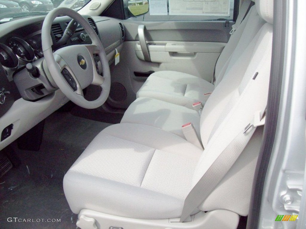 2012 Silverado 1500 LT Crew Cab 4x4 - Silver Ice Metallic / Light Titanium/Dark Titanium photo #17