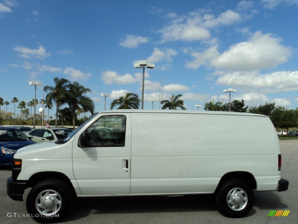 Oxford White 2012 Ford E Series Van E250 Cargo Exterior Photo #63989361