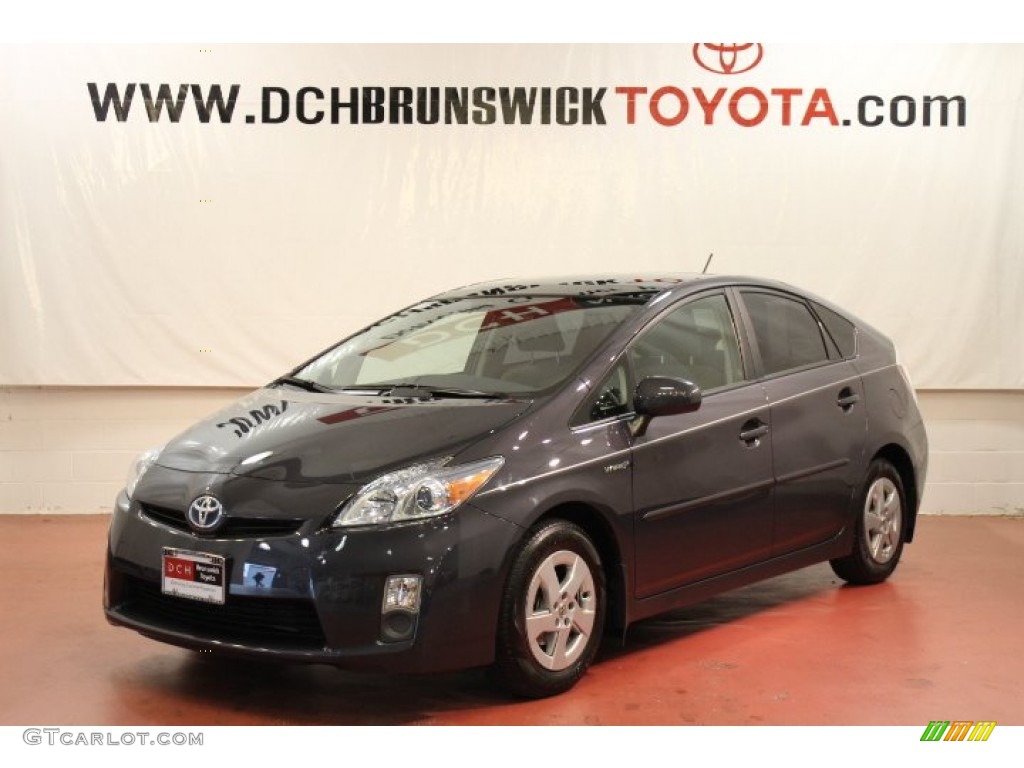 2010 Prius Hybrid II - Winter Gray Metallic / Dark Gray photo #1