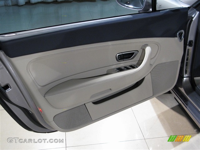 2009 Bentley Continental GTC Standard Continental GTC Model Portland/Imperial Blue Door Panel Photo #639898