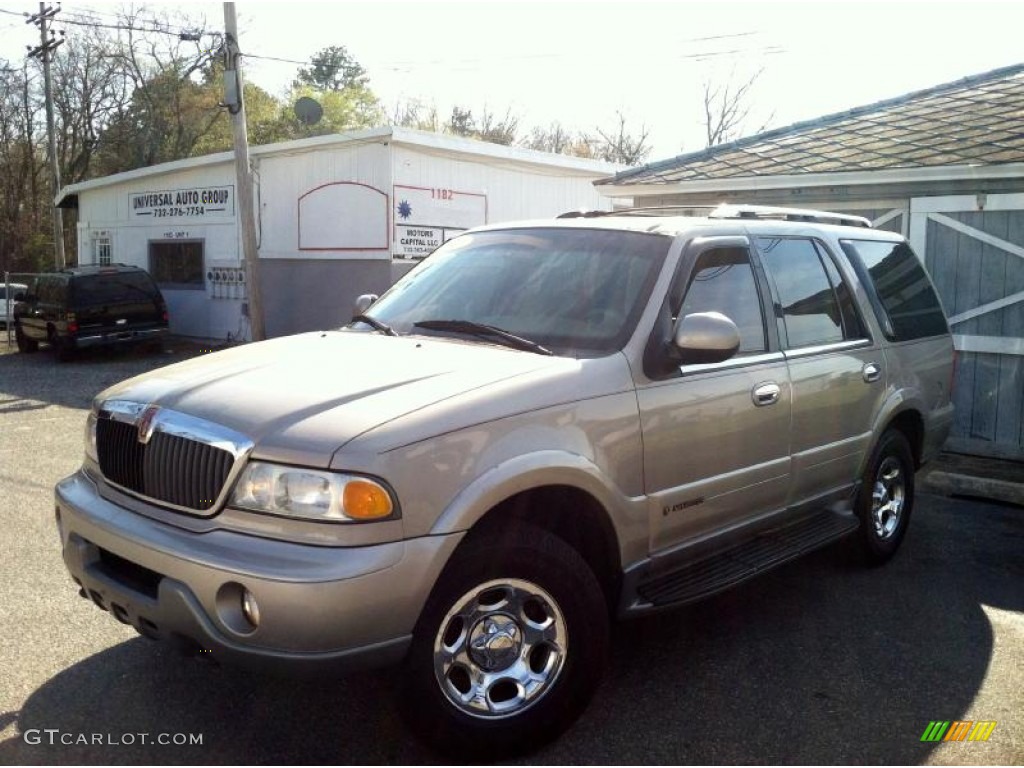 2000 Navigator 4x4 - Light Parchment Gold Metallic / Medium Parchment photo #3