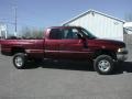 2001 Dark Garnet Red Pearl Dodge Ram 2500 SLT Quad Cab 4x4  photo #13