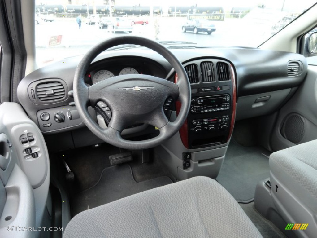 Medium Slate Gray Interior 2007 Chrysler Town & Country LX Photo #63991175