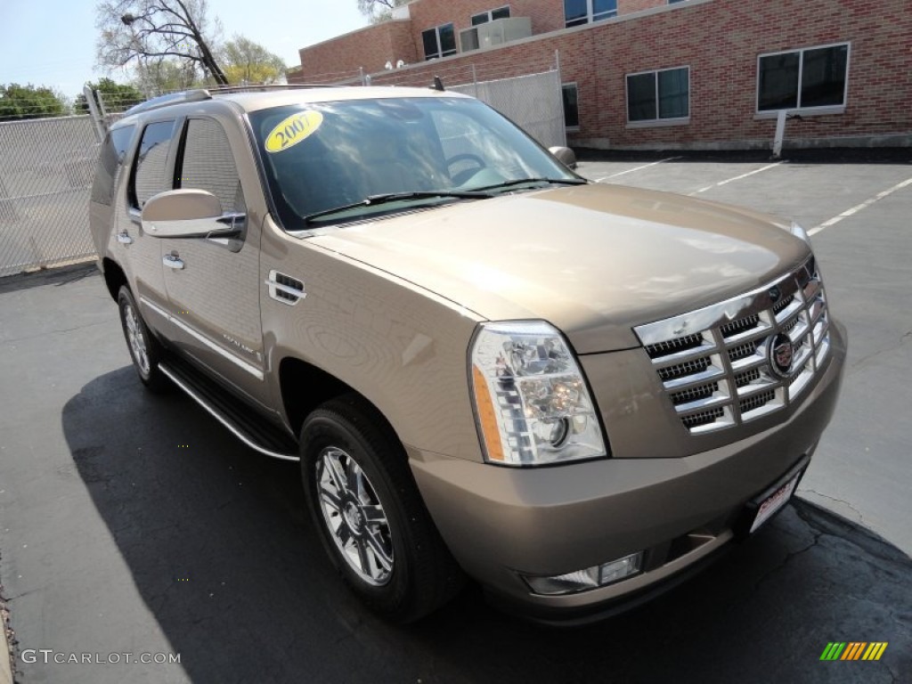 2007 Escalade AWD - Radiant Bronze / Cocoa/Light Cashmere photo #3