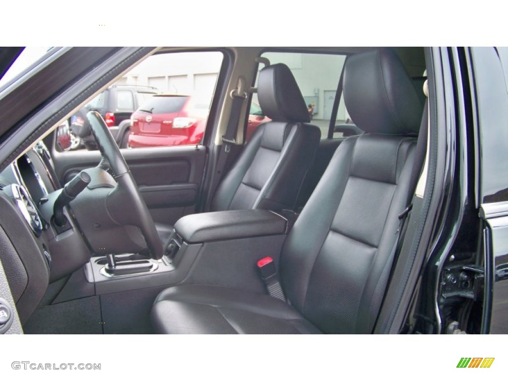 Black Interior 2010 Ford Explorer Limited Photo #63992788
