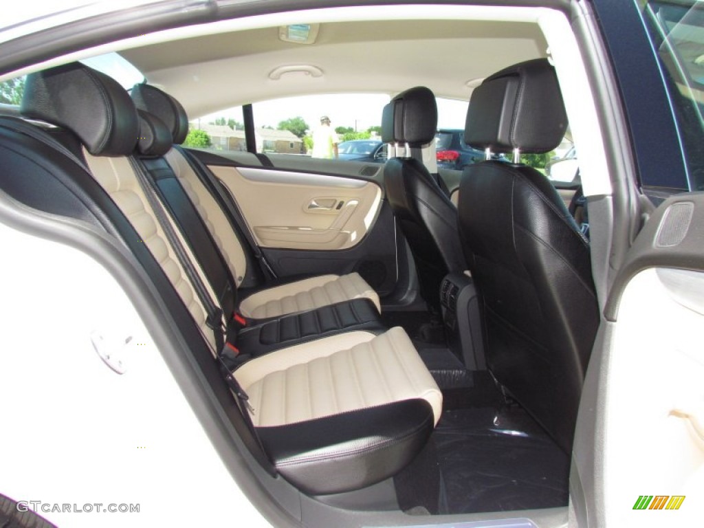 Desert Beige/Black Interior 2013 Volkswagen CC Sport Photo #63993978