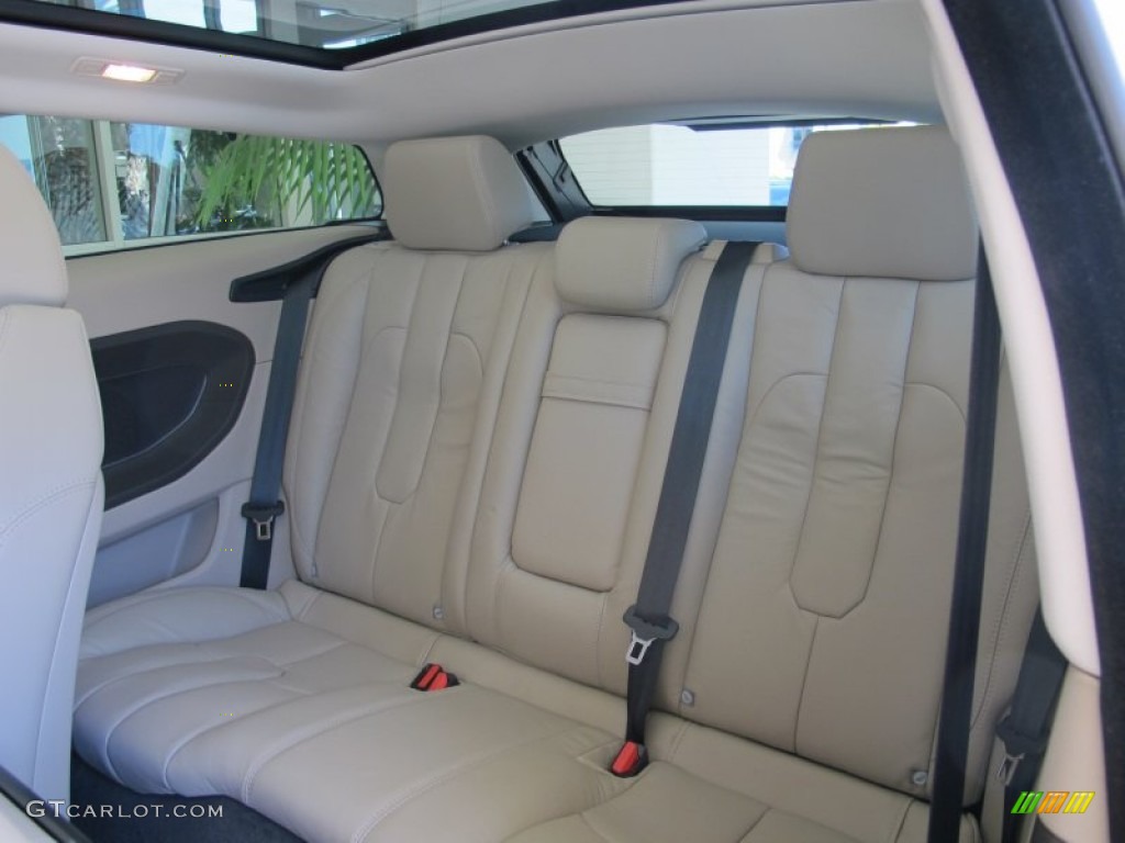Almond/Espresso Interior 2012 Land Rover Range Rover Evoque Coupe Pure Photo #63994323