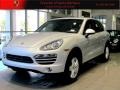 2012 Classic Silver Metallic Porsche Cayenne   photo #1