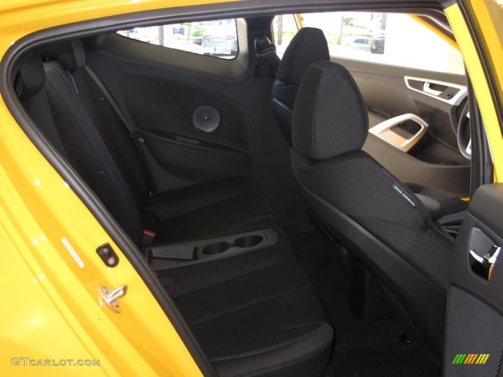 2012 Veloster  - 26.2 Yellow / Black photo #12