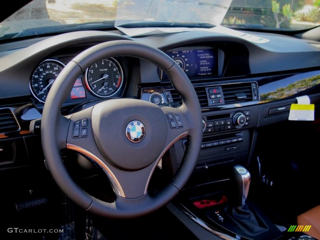 2012 3 Series 328i Convertible - Space Grey Metallic / Saddle Brown photo #7