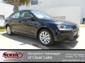 Black - Jetta SE Sedan Photo No. 1