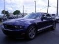 2011 Kona Blue Metallic Ford Mustang V6 Premium Convertible  photo #3
