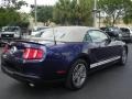 2011 Kona Blue Metallic Ford Mustang V6 Premium Convertible  photo #9
