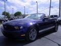 2011 Kona Blue Metallic Ford Mustang V6 Premium Convertible  photo #11