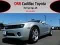 Silver Ice Metallic 2011 Chevrolet Camaro LT Convertible