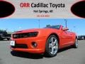 Inferno Orange Metallic - Camaro SS/RS Convertible Photo No. 1