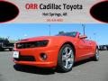 2011 Inferno Orange Metallic Chevrolet Camaro SS/RS Convertible  photo #1