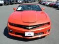 2011 Inferno Orange Metallic Chevrolet Camaro SS/RS Convertible  photo #9