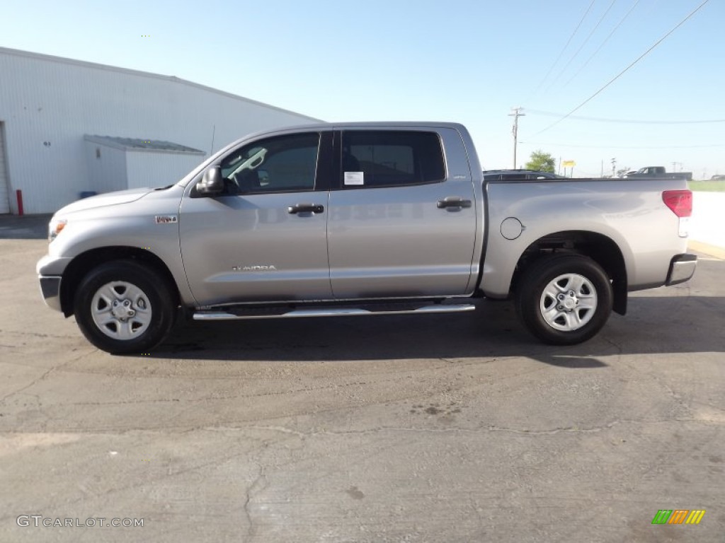 2012 Tundra SR5 CrewMax - Silver Sky Metallic / Graphite photo #4