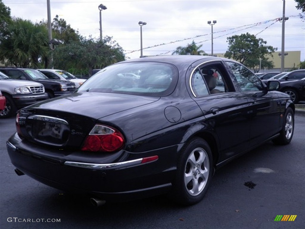 2002 S-Type 3.0 - Black / Charcoal photo #11
