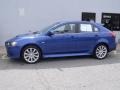 Octane Blue Metallic 2010 Mitsubishi Lancer Sportback RALLIART AWD Exterior