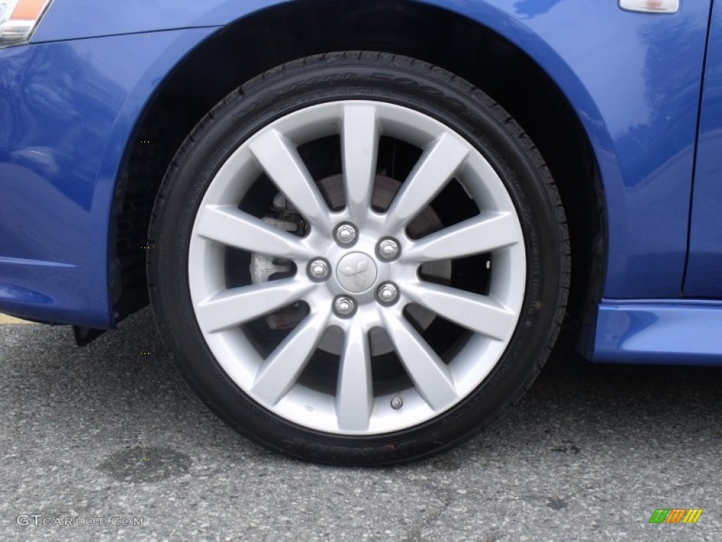 2010 Mitsubishi Lancer Sportback RALLIART AWD Wheel Photo #63998202