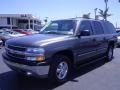 2002 Medium Charcoal Gray Metallic Chevrolet Suburban 1500 LS  photo #5