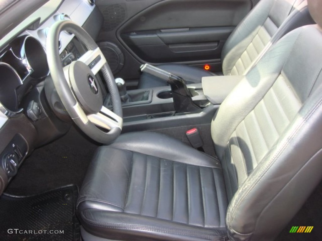 2007 Mustang GT Premium Convertible - Black / Dark Charcoal photo #8