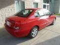 2004 Rally Red Hyundai Elantra GLS Sedan  photo #2