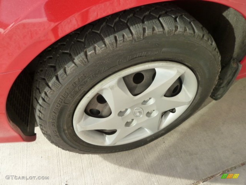 2004 Elantra GLS Sedan - Rally Red / Dark Gray photo #7