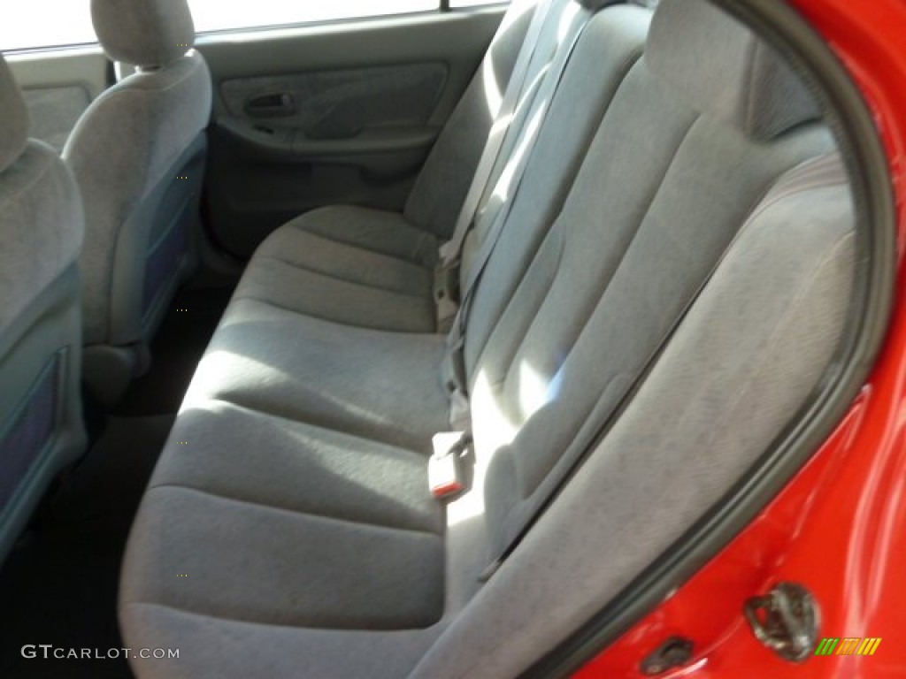 2004 Elantra GLS Sedan - Rally Red / Dark Gray photo #9