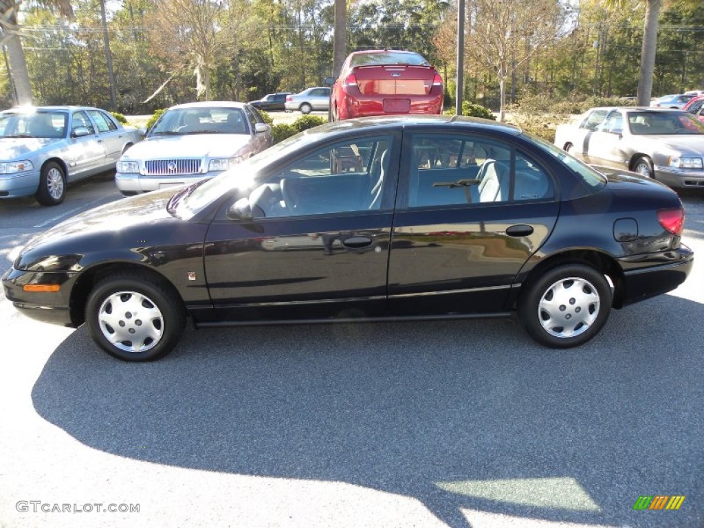 2000 S Series SL1 Sedan - Blackberry / Black photo #2