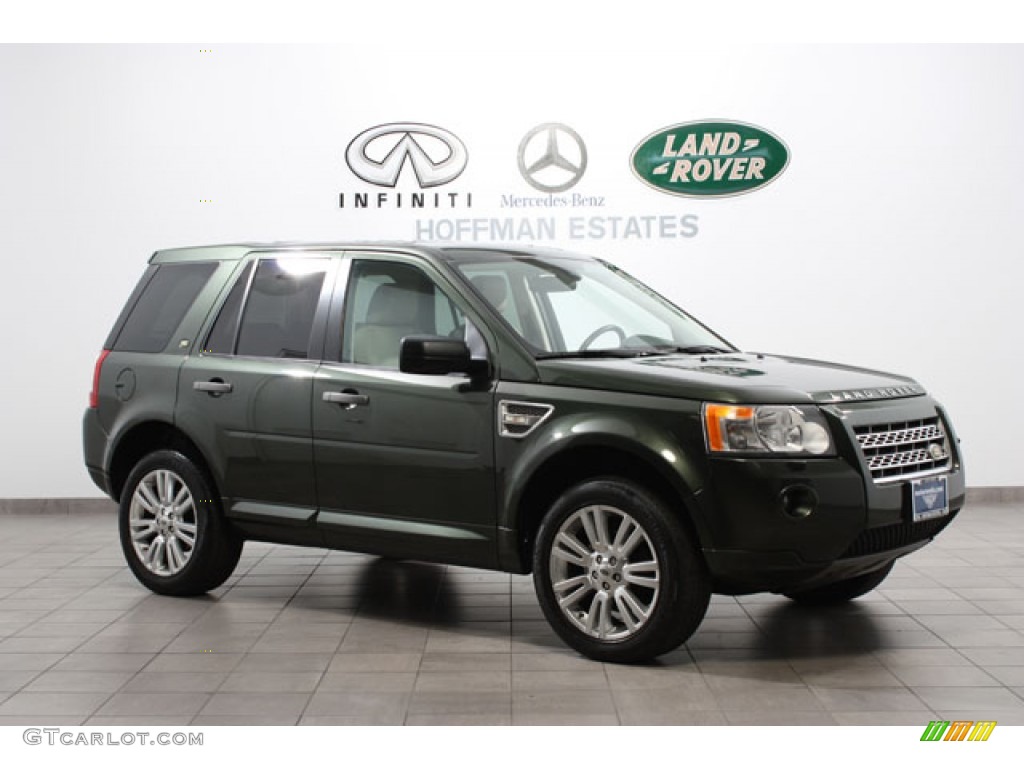 2009 LR2 HSE - Galloway Green Metallic / Almond photo #1