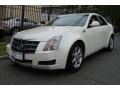 2009 White Diamond Tri-Coat Cadillac CTS 4 AWD Sedan  photo #1
