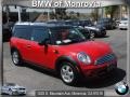 2011 Chili Red Mini Cooper Clubman  photo #1