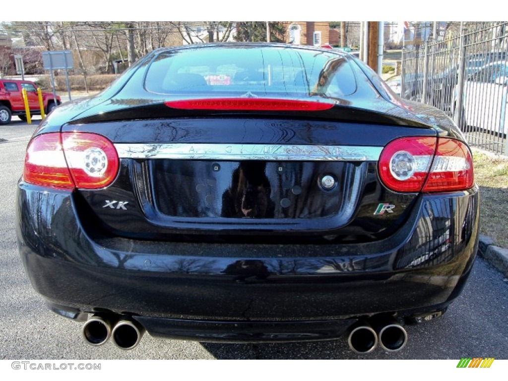 Ebony Black 2011 Jaguar XK XKR Coupe Exterior Photo #64003172