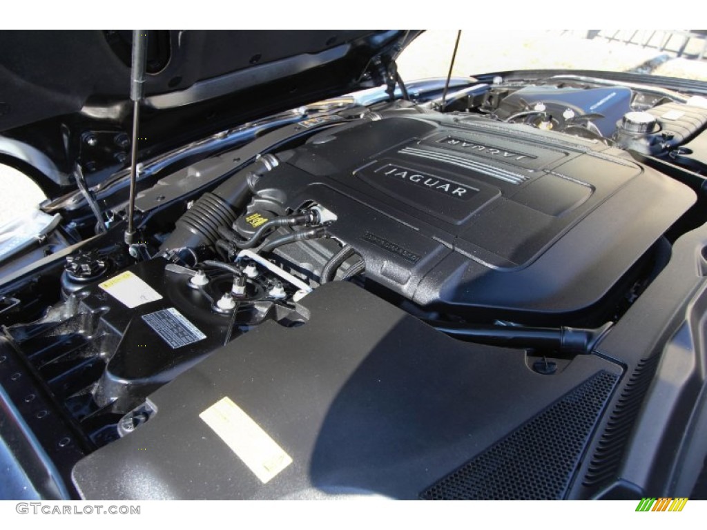 2011 Jaguar XK XKR Coupe 5.0 Liter R Supercharged GDI DOHC 32-Valve VVT V8 Engine Photo #64003215