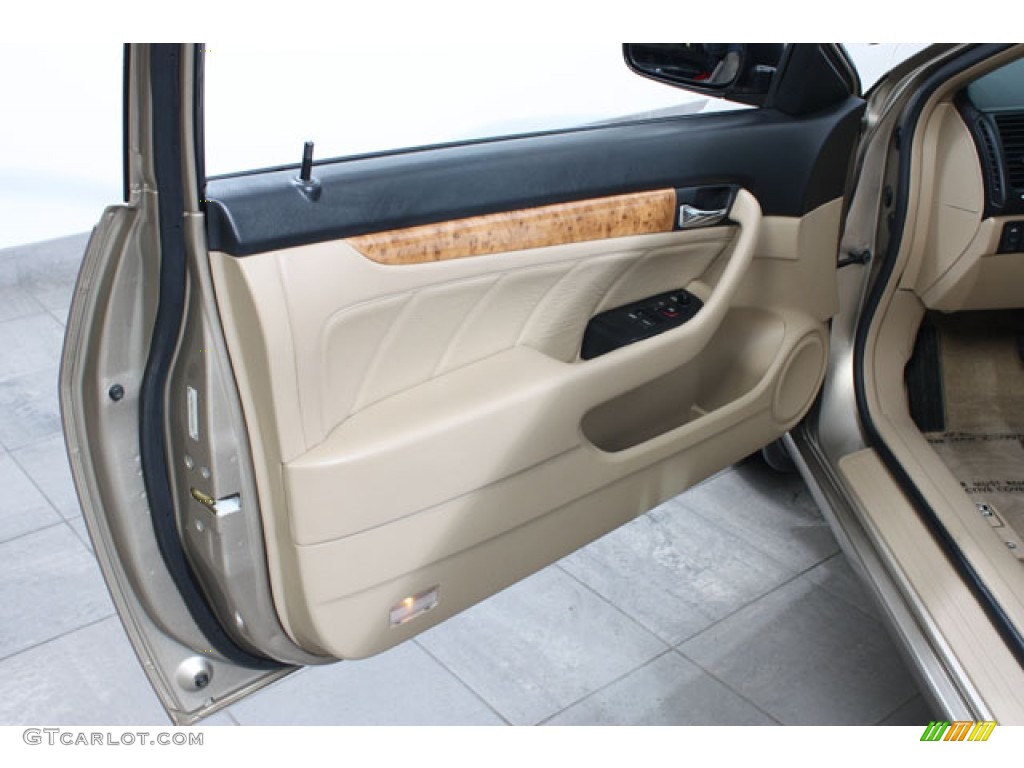 2003 Accord EX V6 Coupe - Desert Mist Metallic / Ivory photo #14