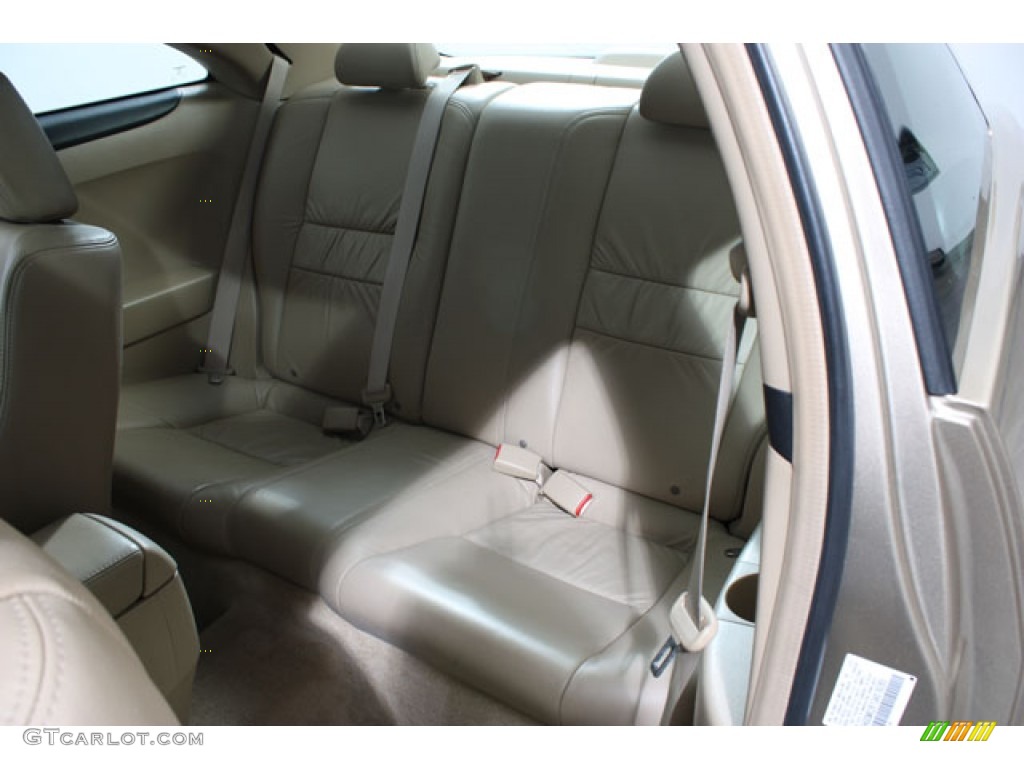 2003 Accord EX V6 Coupe - Desert Mist Metallic / Ivory photo #17