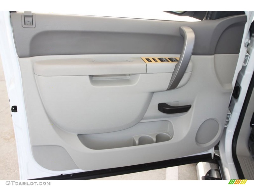 2010 Sierra 1500 SLE Crew Cab - Summit White / Ebony photo #20