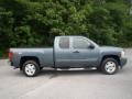 2008 Blue Granite Metallic Chevrolet Silverado 1500 LT Extended Cab 4x4  photo #2