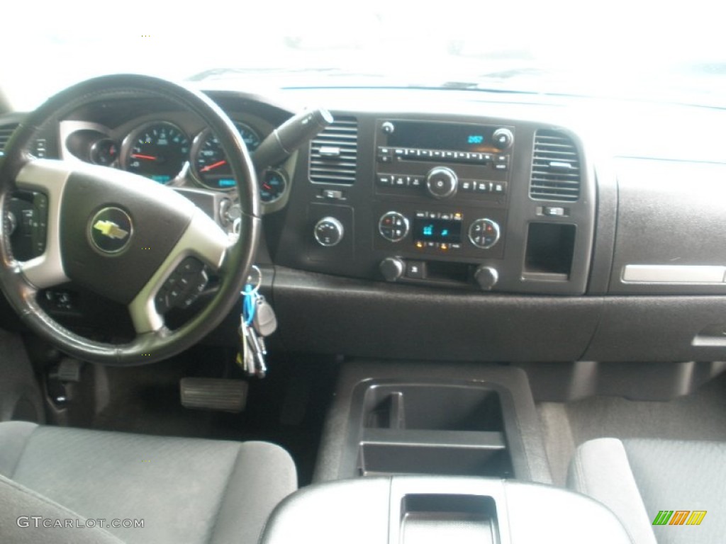 2008 Silverado 1500 LT Extended Cab 4x4 - Blue Granite Metallic / Ebony photo #3