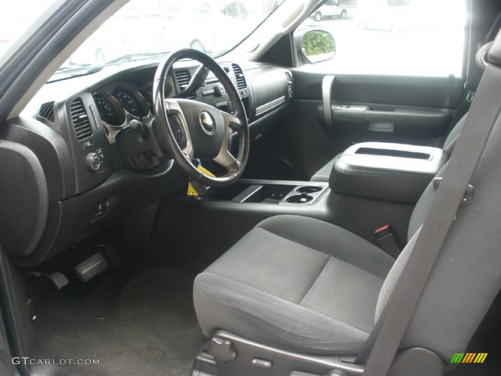 2008 Silverado 1500 LT Extended Cab 4x4 - Blue Granite Metallic / Ebony photo #4