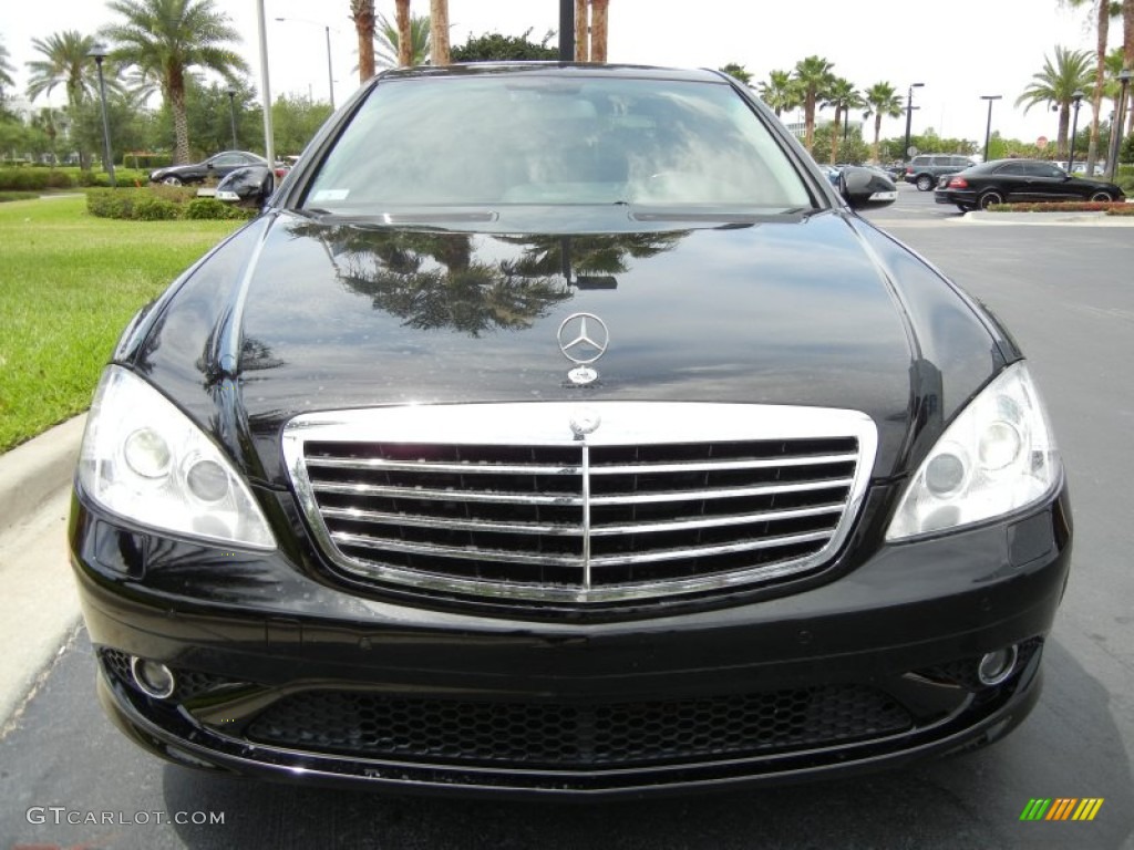 Black 2008 Mercedes-Benz S 550 Sedan Exterior Photo #64004788